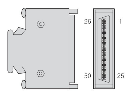 APC-CN1NNA L7 CN1 csatlakozó 50P, 3M L7S,L7P,L7C