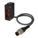 BJR1M-DDT-W-P Fotoelektromos-optikai érzékelő olajálló 10-30VDC 1m/PNP tárgyr. L.ON/D.ON IP67