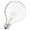 OSRAM Retrofit Globe 125   világos 230V E27 LED EQ25  2700K