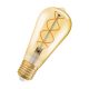 OSRAM Vintage Edison SPIRAL borostyán 230V E27 LED EQ25 2000K