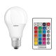 OSRAM RGBW Classic A   matt 230V E27 LED EQ60  2700K