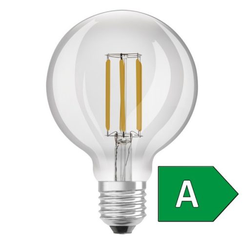 OSRAM ULTRA ECONOMY 210lm/W Globe 95 világos 230V E27 LED EQ60 3000K