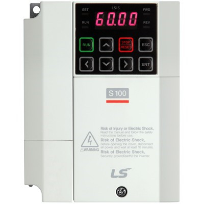 LSLV0015S100-1EONNM Frekvenciaváltó 1x230V HD: 1,5kW/8A ND: 2,2kW/9,6A V/f,Vektoros IP20 RS485