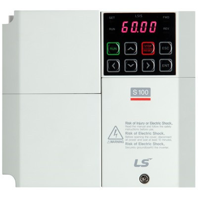 LSLV0022S100-1EOFNM Frekvenciaváltó 1x230V HD: 2,2kW/11A ND: 3kW/12A V/f,Vektoros IP20 RS485 C3