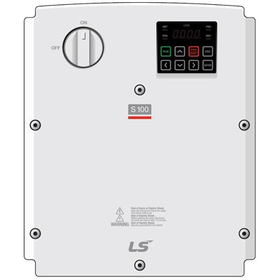 LSLV0022S100-1EXFNS-NP Frekvenciaváltó 1x230V 2,2kW/11A V/f,Vektoros IP66 RS485 Kapcs. nélkül