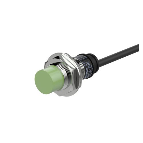 PRT18-8XO Induktív érzékelő 12-24VDC M18/8mm NO 2m kábel Nem szintbe ép. IP67