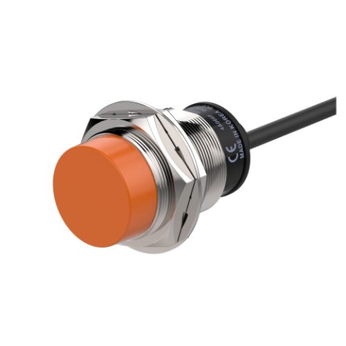 PRT30-15DC Induktív érzékelő 12-24VDC M30/15mm NC 2m kábel Nem szintbe ép. IP67