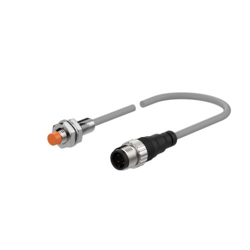 PRWT08-2DC-IV Induktív érzékelő 12-24VDC M8/2mm NC Olajálló kábelcsat. Nem szintbe ép. IP67