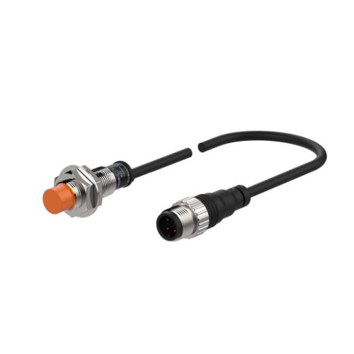 PRWT12-4DC Induktív érzékelő 12-24VDC M12/4mm NC Kábelcsatlakozós Nem szintbe ép. IP67