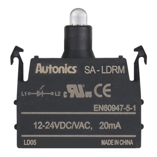 LED kontaktus Piros 12-24VDC