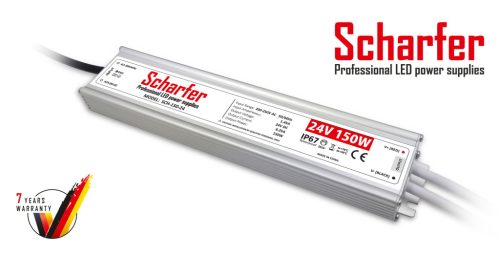 SCH-150-24 LED Tápegység 24V DC / 6,25A, 200-250V AC, 150W, IP67