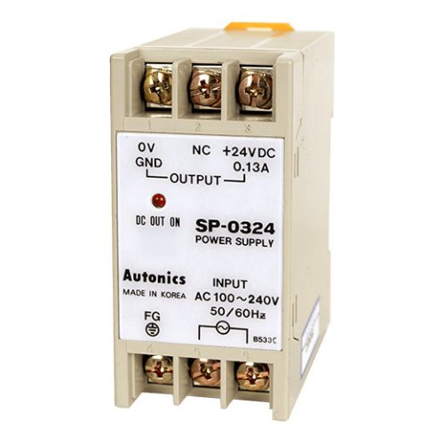 SP-0324 Autonics Tápegység sínre szerelhető, 24V DC, 100-240V AC, 3 W