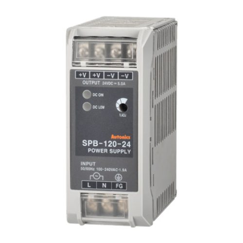 SPB-120-24 Autonics Tápegység sínre szerelhető, 24V DC, 100-240V AC, 120W, Fémházas IP20