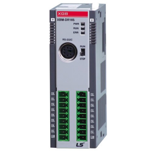 XBM-DR16S - PLC 24VDC, 8 24VDC bem., 8 Relé kim.