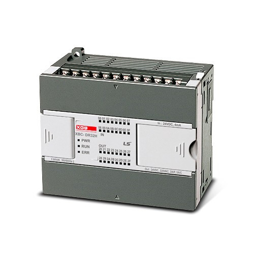 XEC-DP32H - PLC 110/240VAC, 16 24VDC bem., 16 TR. PNP kim., beép. poz.